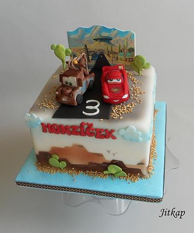 Cars cake - Cake by Jitkap
