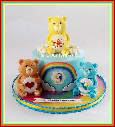 Care Bears Rainbow Cake - Cake by DeliciousDeliveries