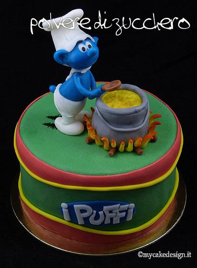 the Smurfs - Cake by Paola