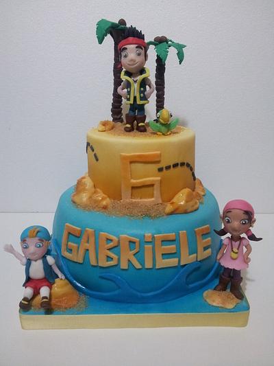 jake and the neverland pirates - Cake by giada