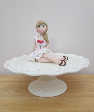 Hand-modelled figure - Cake by The Buttercream Pantry