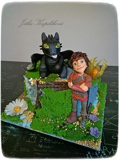 How to Train Your Dragon - Cake by Jitka