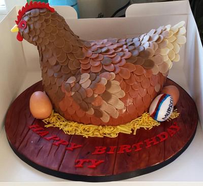 Chicken cake  - Cake by jodie