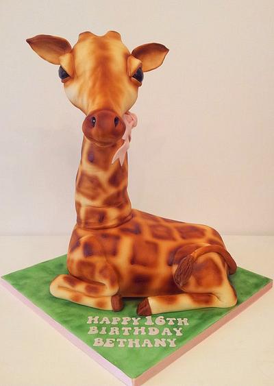 Giraffe Cake - Cake by Sarah Poole