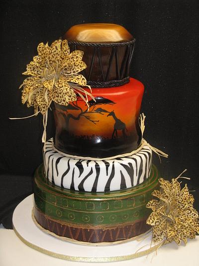 wonderful Africa - Cake by cindy