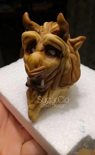 Beauty and the Beast - Cake by SugarClo