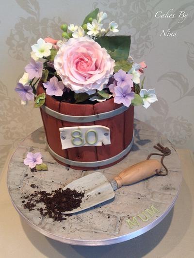Garden planter cake - Cake by Nina 