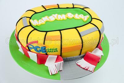 Euro 2012 PGE Arena Gdańsk Stadium - Cake by Edyta rogwojskiego.pl