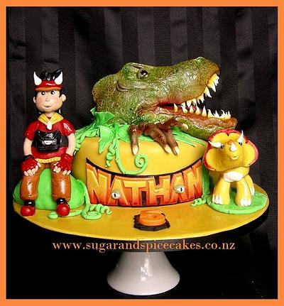Dinosaur King Cake Roarrrrr... - Cake by Mel_SugarandSpiceCakes