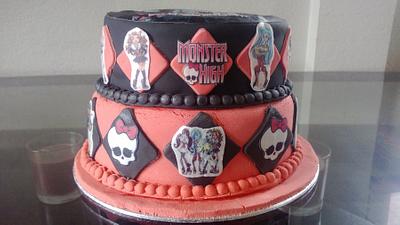 monster high - Cake by maggie thompson