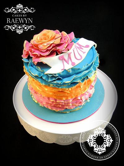 Mothers Day Cake Donation - Cake by Raewyn Read Cake Design