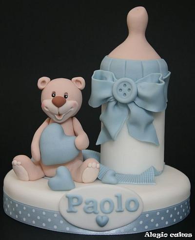 Baby bear topper - Cake by Alessandra Rainone