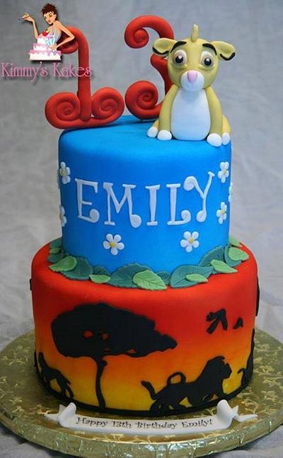 The Lion King - Cake by Kimmy's Kakes