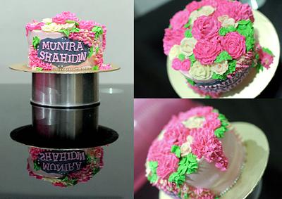 Buttercream Flower - Cake by Chilly