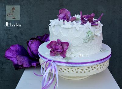 57 years of true love in a small cake - Cake by Judith-JEtaarten