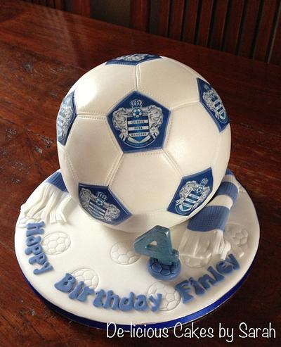 QPR Football cake - Cake by De-licious Cakes by Sarah