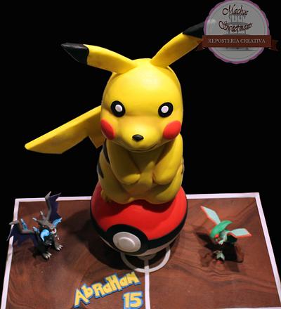 Tart Pokemon battle - Tarta combate Pokemon   - Cake by Machus sweetmeats