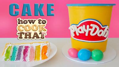 Play-Doh Cake - Cake by HowToCookThat