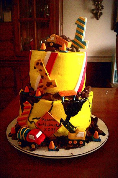 construction cake - Cake by Tareli