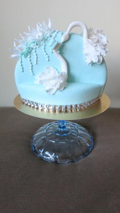 wedding swans cake - Cake by CAKEDESIGNbyMIRQA