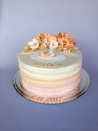 Christening cake - Cake by Layla A