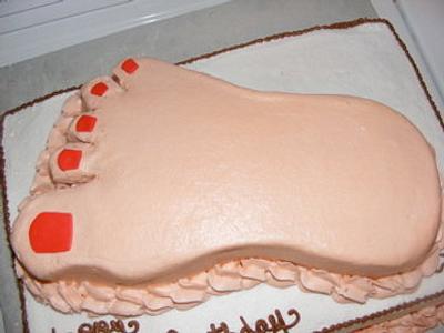 Foot cake - Cake by kimbo