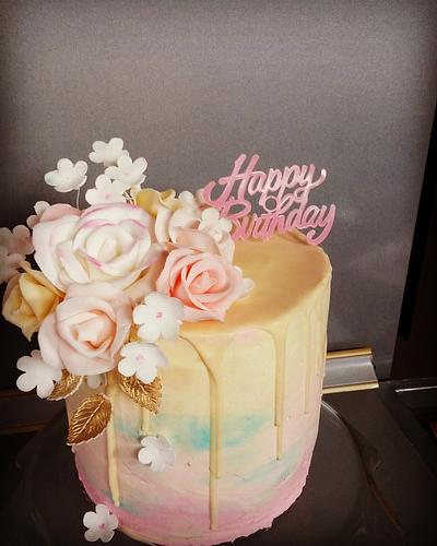 Buttercream birthday cake - Cake by Pekara Maja Torte