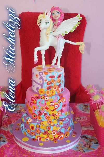 Mia and me cake for my daughter - Cake by Elena Michelizzi