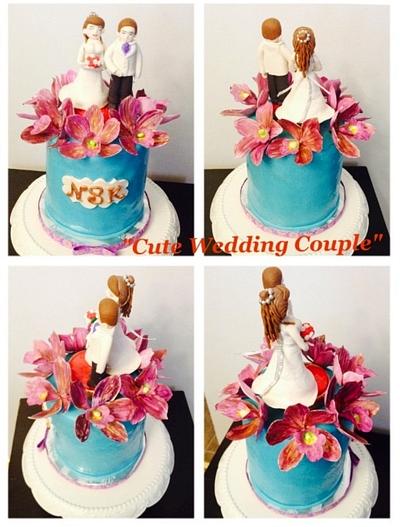  "Cute Couple" Wedding Cake! - Cake by Lorena_Lapètitemoi_Janveau