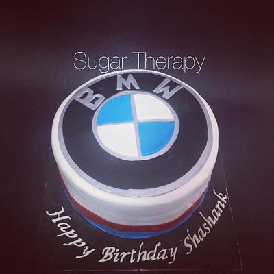 BMW Birthday Vanilla Cake uae | Gift BMW Birthday Vanilla Cake- FNP