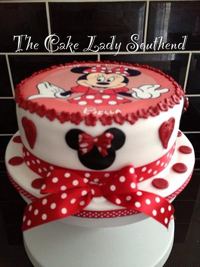 Minnie Mouse cake - Cake by Gwendoline Rose Bakes