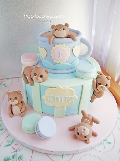Teddy Bears!! - Cake by Cynthia - Not Too Sweet Bakery