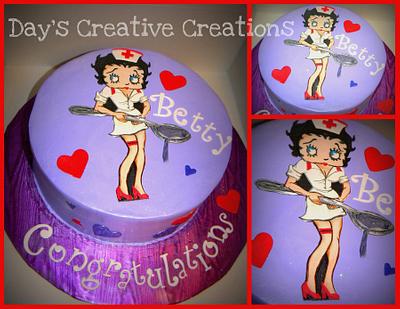Betty Boop Nurse - Cake by Day