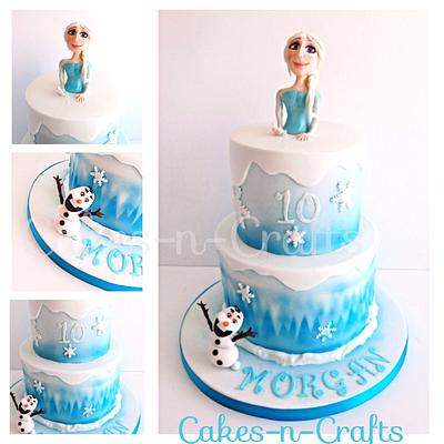 Frozen! - Cake by June milne