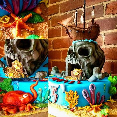 Pirate's Birthday cake - Cake by Dorota L Szablicka