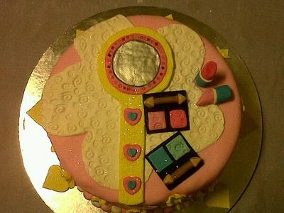Pamper party cake- my very first cake :-) - Cake by Taugheedah