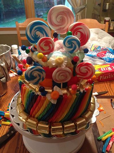 Candy Dream Cake - Cake by Megan