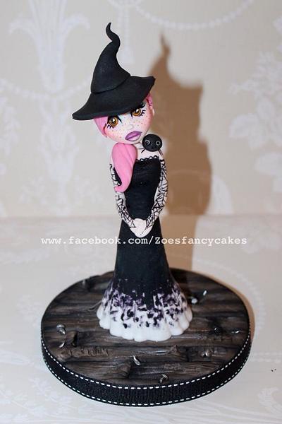 Witch figure - Cake by Zoe's Fancy Cakes
