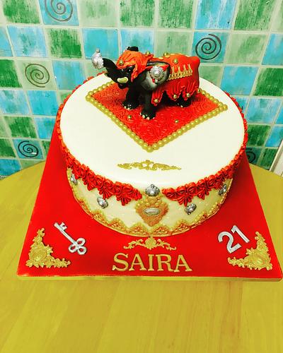 Bollywood Inspired Birthday Cake - Cake by IDreamOfCakes