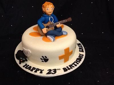 Ed Sheeran. - Cake by Amber Catering and Cakes