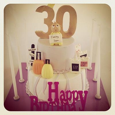 30 year cake - Cake by Asyaimge