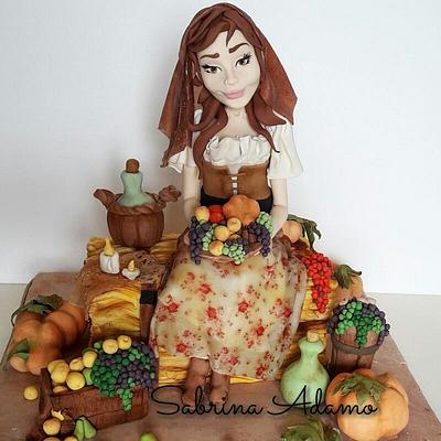 La contadina - Cake by Sabrina Adamo 