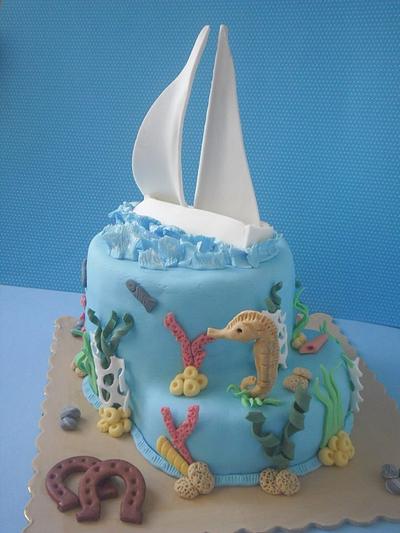 THE HORSE OF THE SEA - Cake by SweetFantasy by Anastasia