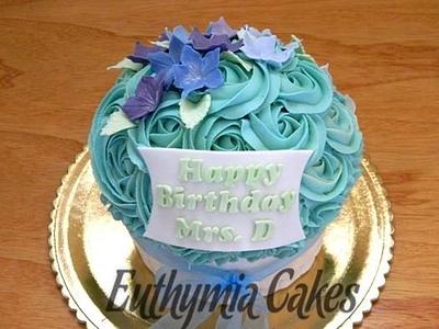 Giant Cupcake - Cake by Eva