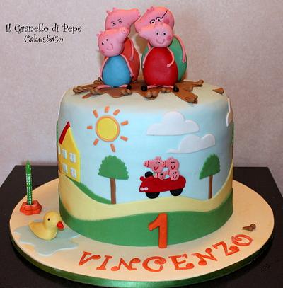 Peppa Pig Cake <3 - Cake by Il Granello di Pepe Cakes&Co