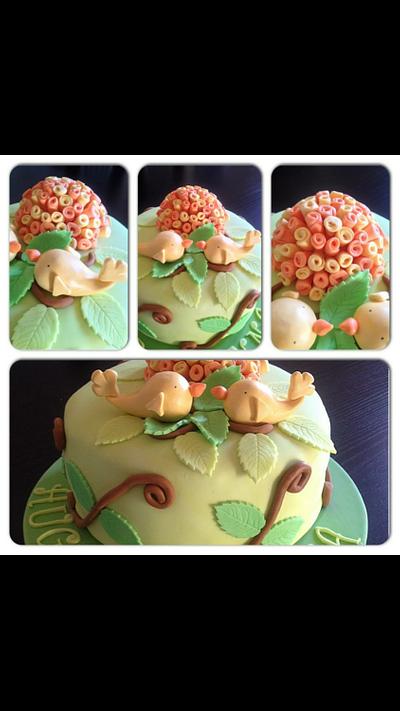 Birds - Cake by Dolce Follia-cake design (Suzy)