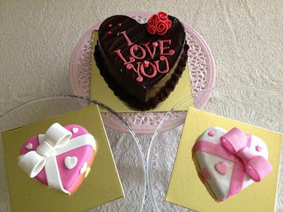 valentines cakes - Cake by Hope
