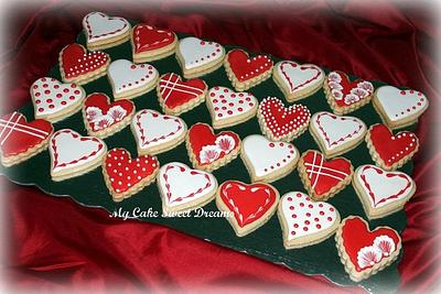 Valentine's Cookies - Cake by My Cake Sweet Dreams