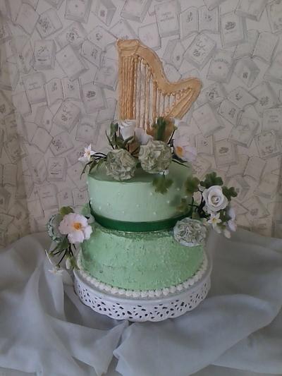St. Patrick's Day Tier Cake - Cake by RHLadyCupCake