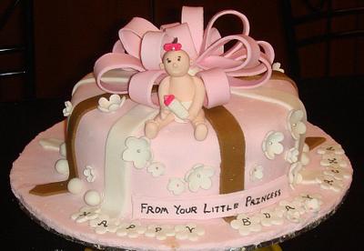 DAUGHTER TO FATHER - BIRTHDAY CAKE - Cake by Niha Naina